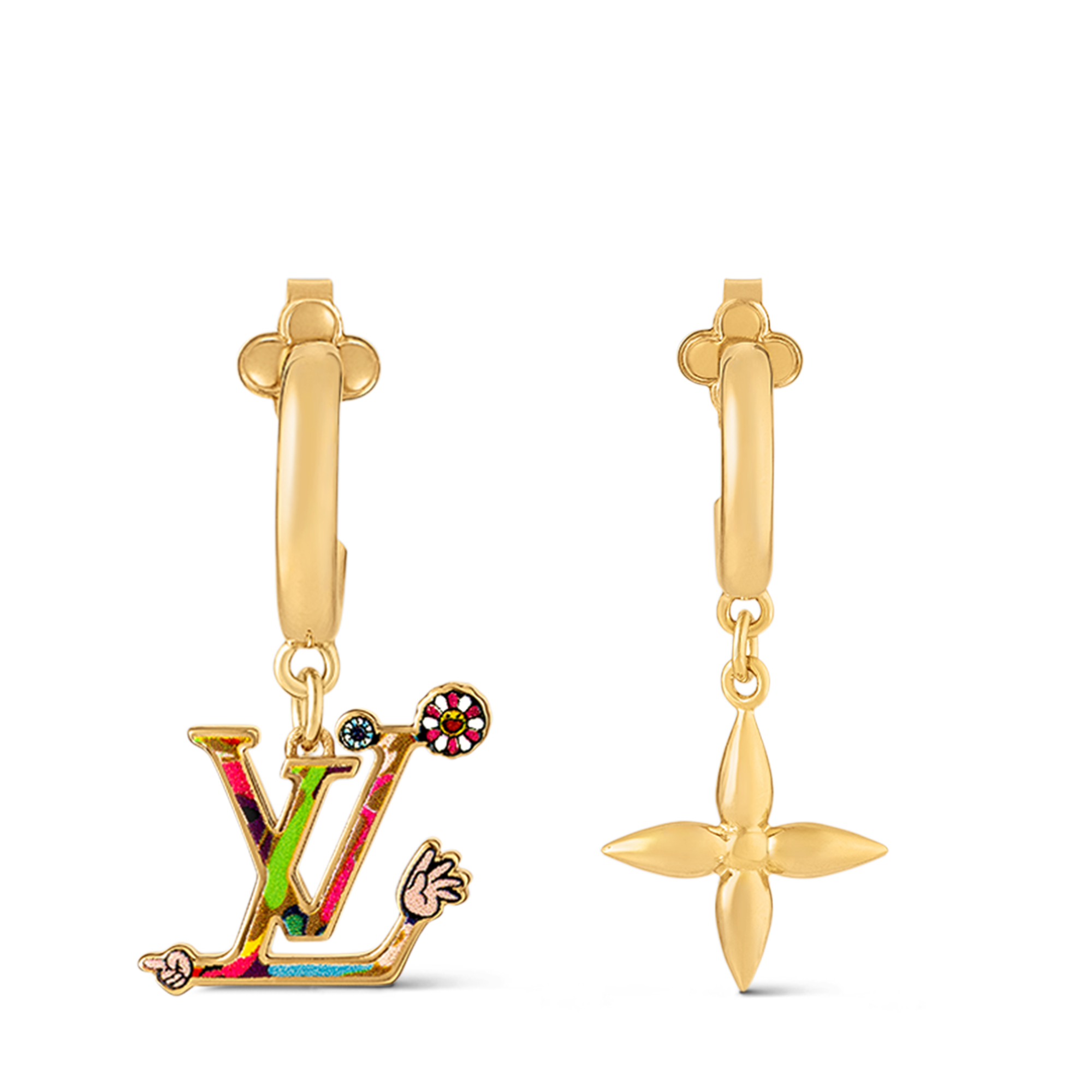 LV x TM Brincos Superflat S00 - Bijuterias Finas | LOUIS VUITTON ®